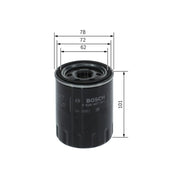Bosch Engine Oil Filter F 026 407 301