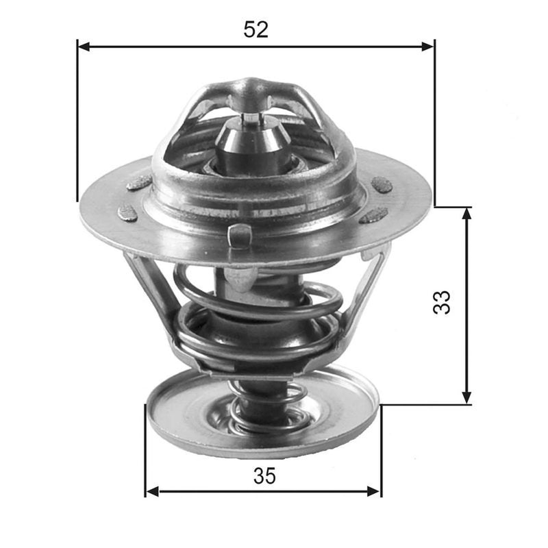 Gates Thermostat,Coolant TH12592G1