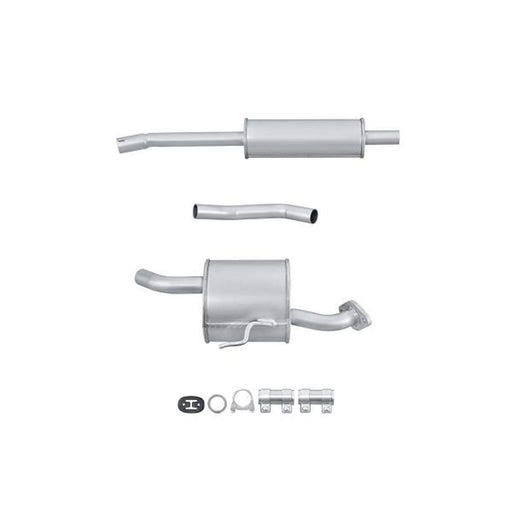 Hella End Silencer Rear 8LD 366 028-421