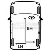 First Line Handbrake Cable Left Rear FKB1034