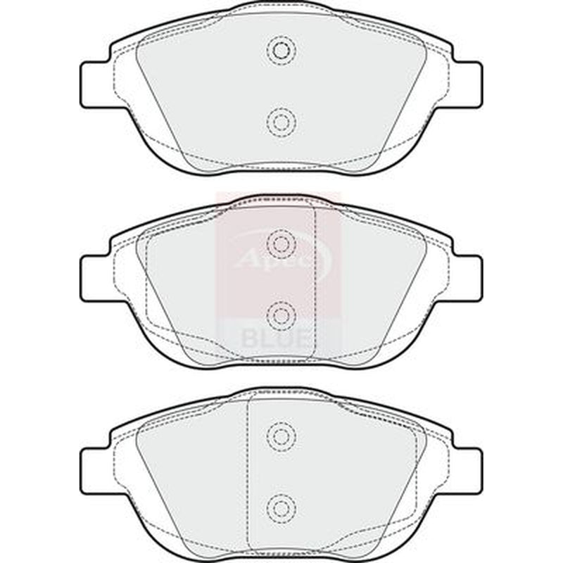 Apec Front Brake Pad Set PD3256