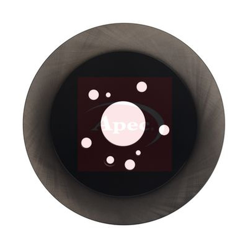 Apec 2 x Solid Rear Brake Discs DSK2333