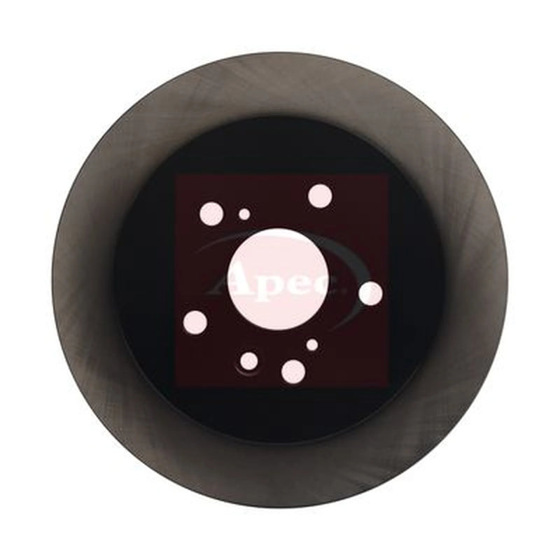 Apec 2 x Solid Rear Brake Discs DSK2333