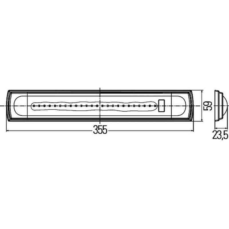 Hella Interior Lamp MD24 2JA Interior 2JA 007 373-331 579936165 2JA 007 373-331