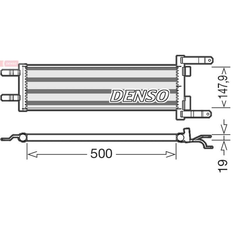 Denso Engine Oil Cooler DRL01003