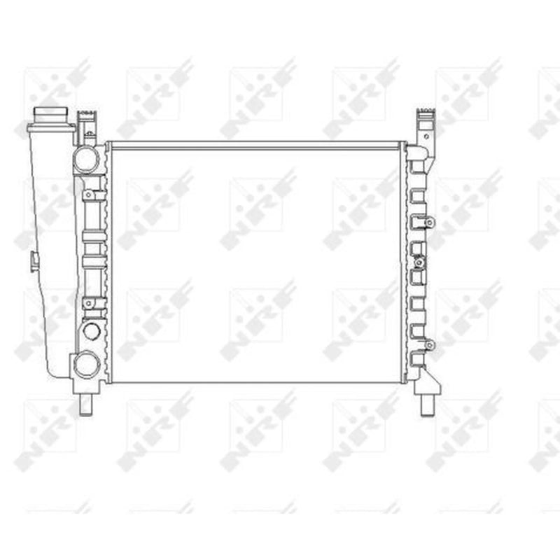 NRF Engine Radiator 54680