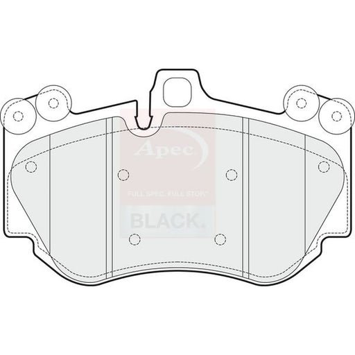 Apec Front Brake Pad Set PAD1483B