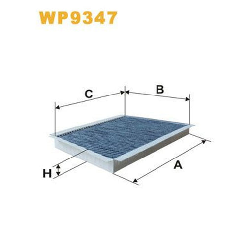 WIX Cabin Air Filter (Pollen Filter) WP9347