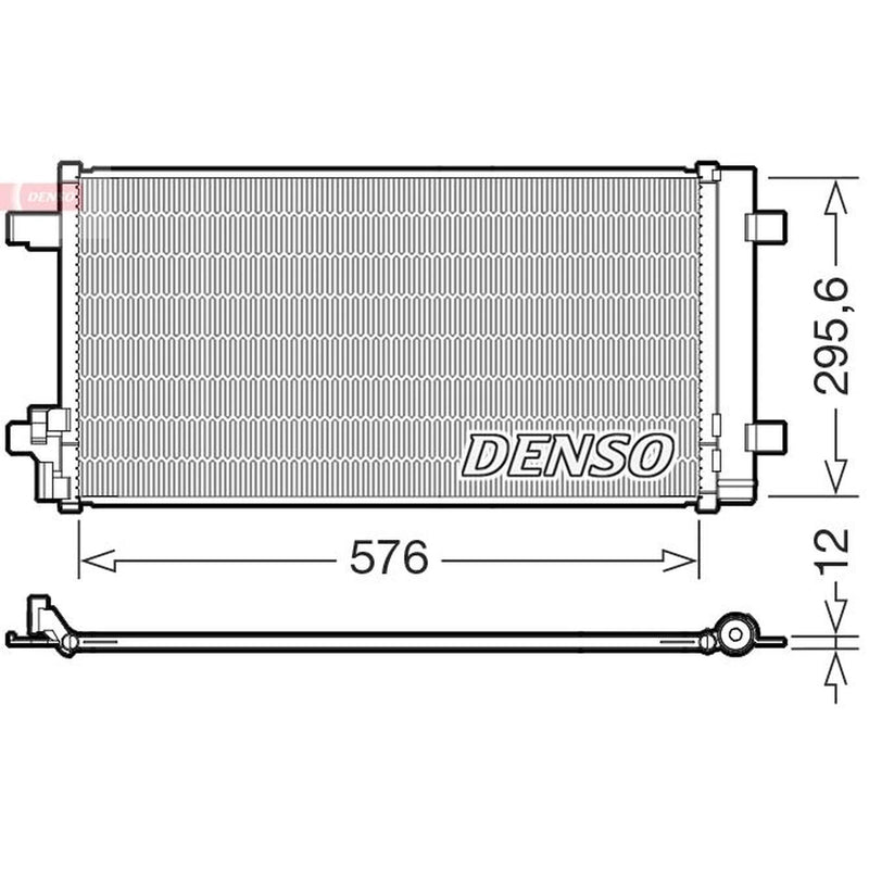 Denso Air Conditioning Condenser DCN32069