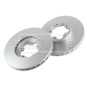 Borg & Beck 2 x Vented Front Brake Discs BBD4562