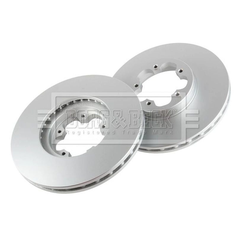 Borg & Beck 2 x Vented Front Brake Discs BBD4562