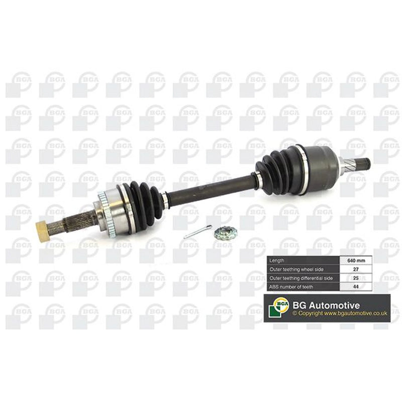BGA CV Drive Shaft Driveshaft Front Left DS6305LA