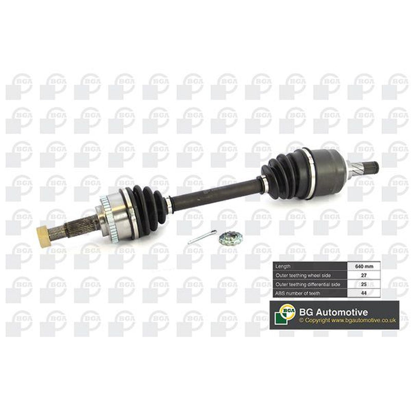 BGA CV Drive Shaft Driveshaft Front Left DS6305LA