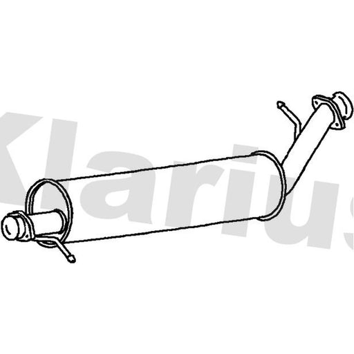 Klarius Box With Centre Pipe Centre LR163H