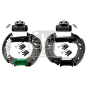 Febi Brake Shoe Set Axle Kit Rear 37666