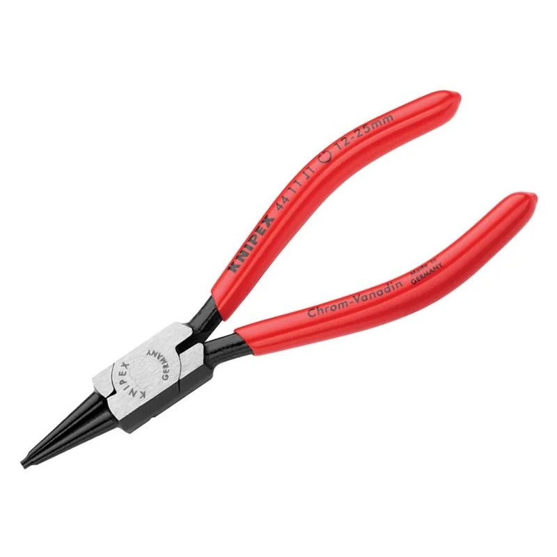 KNIPEX 44 11 J1 Circlip Pliers Internal Straight 12-25mm - 44 11 J1 SB