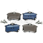 Borg & Beck Rear Brake Pad Set BBP2251