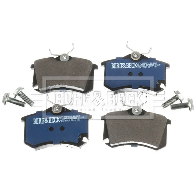 Borg & Beck Rear Brake Pad Set BBP2251