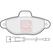 Apec Front Brake Pad Set PAD812