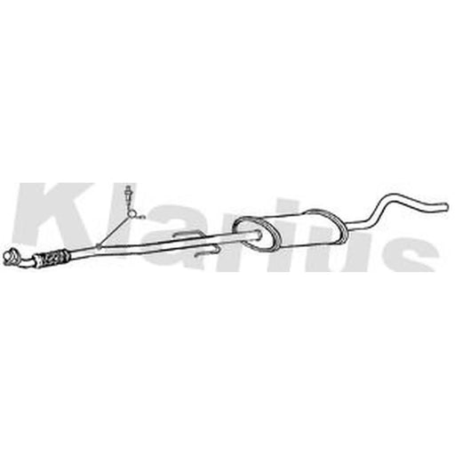 Klarius Box With Centre Pipe Centre GM1181E