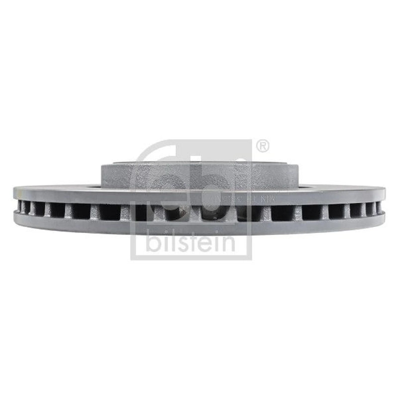 Febi 2 x Internally Vented Front Brake Discs 108385