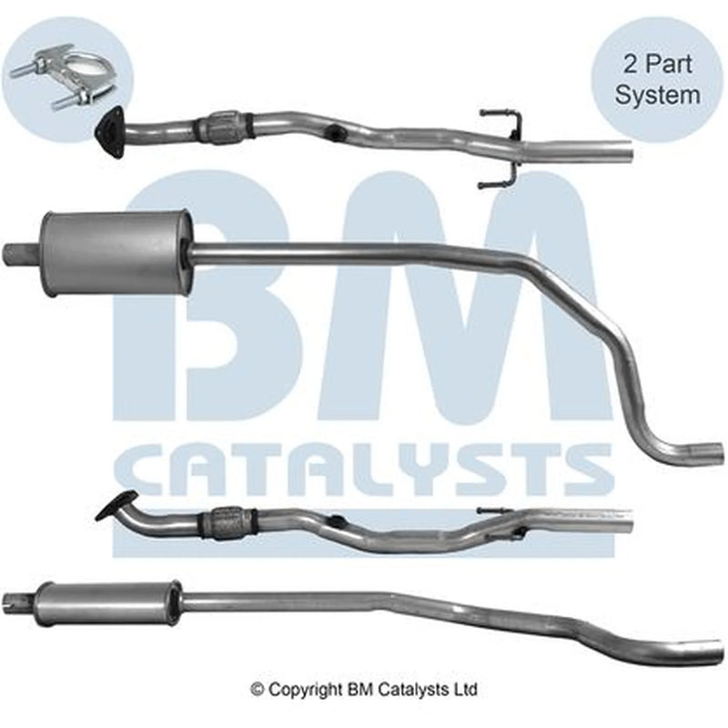 BM Catalysts Exhaust Pipe OD BM51131