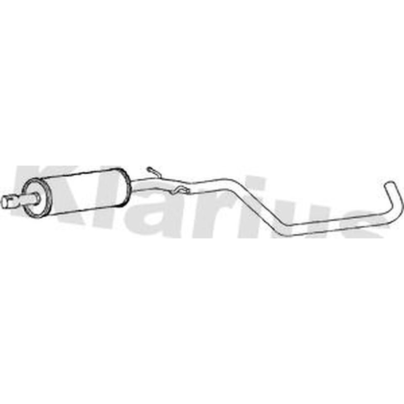 Klarius Box With Centre Pipe Centre AU359H