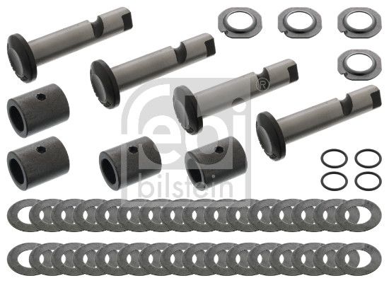 Febi Kingpin Repair Kit OD fits VW Beetle 1954-1985 1.2 1.3 1.5 1.6