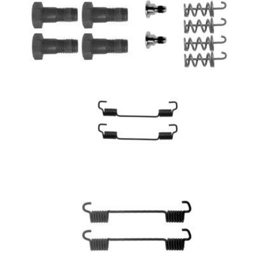 Mintex Parking Brake Shoe Accessory Kit Rear MBA716
