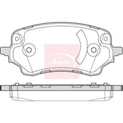 Apec Front Brake Pad Set PAD2328