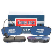 Borg & Beck 4 x Front Brake Pad Set BBP2549