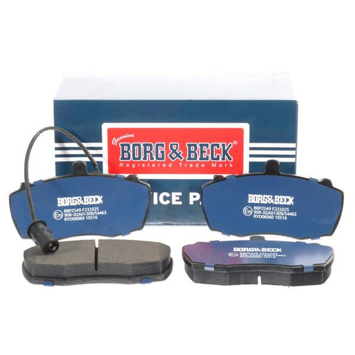 Borg & Beck 4 x Front Brake Pad Set BBP2549