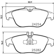 DON Rear Brake Pad Set PCP1459
