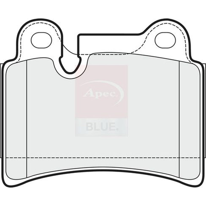 Apec Rear Brake Pad Set PD3646