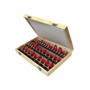 Faithfull 1/2in TCT Router Bit Set, 35 Piece - FAIRBS35