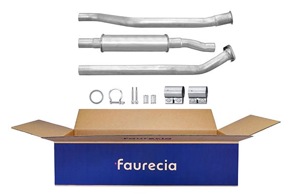 Hella 8LB 366 020-221 Front Muffler