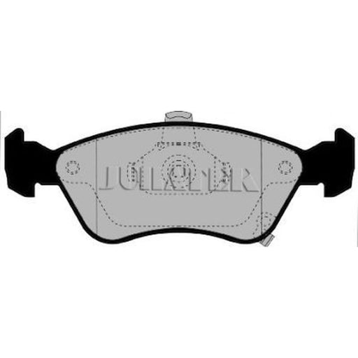 Juratek Front Brake Pad Set JCP1321