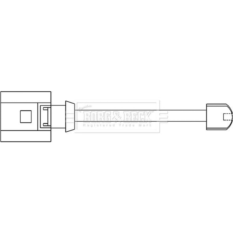 Borg & Beck Brake Pad Wear Sensor Rear BWL3107