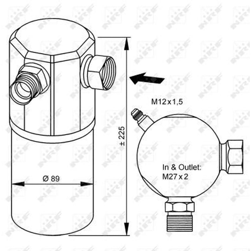 NRF Air Conditioning Dryer 33065
