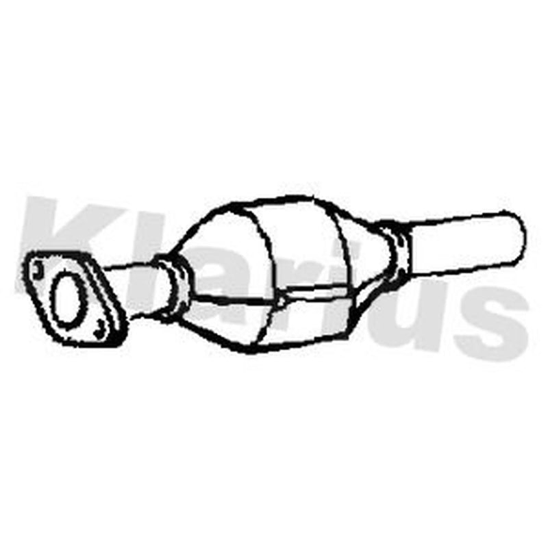 Klarius Catalyst Type Appr With Pipe 323742