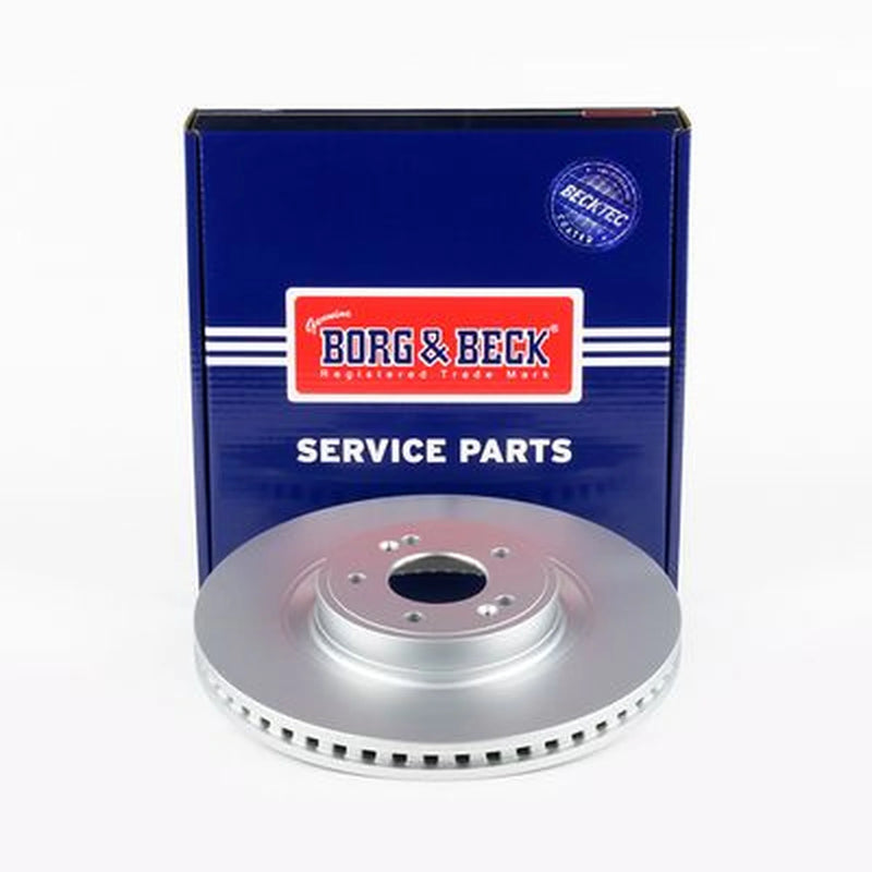 Borg & Beck 2 x Vented Front Brake Discs BBD6244S