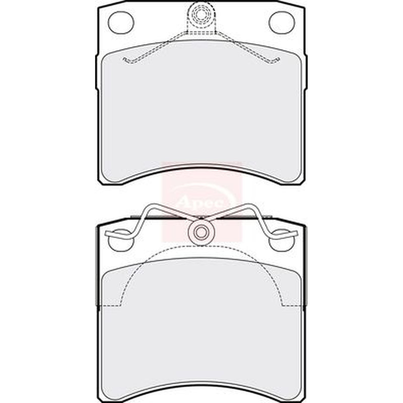 Apec Front Brake Pad Set PAD910