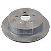 Febi 2 x Solid Rear Brake Discs 108518