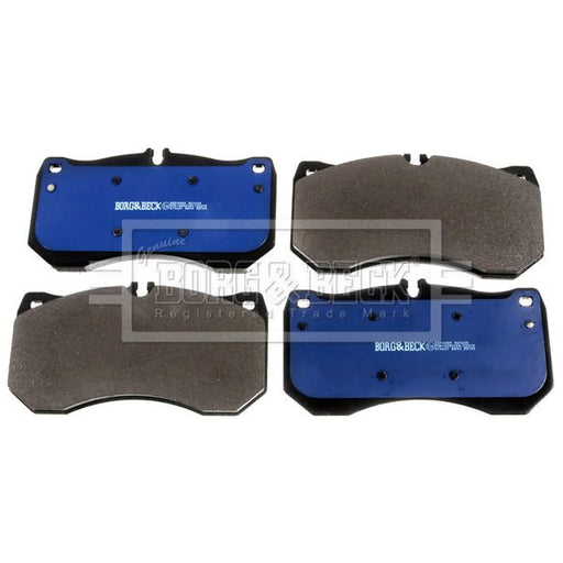 Borg & Beck 4 x Front Brake Pad Set BBP2489