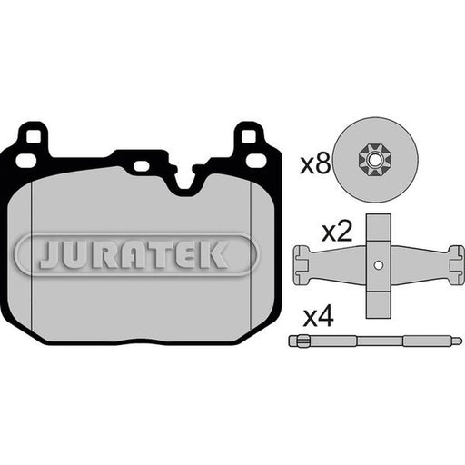 Juratek Front Brake Pad Set JCP8231