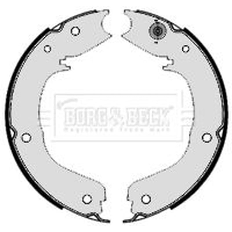 Borg & Beck Parking Brake Shoe Set BBS6423