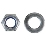 ForgeFix Nyloc Nuts & Washers Zinc Plated M5 ForgePack 40 - FPNYLOC5