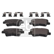 Febi Rear Brake Pad Set 116289