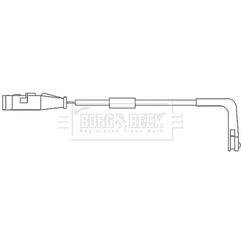 Borg & Beck Brake Pad Wear Sensor Front BWL3007