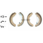 Textar Brake Shoe Set Axle Kit 91049600